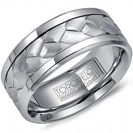 10K Weaved Cobalt Band