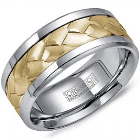 10K Weaved Cobalt Band