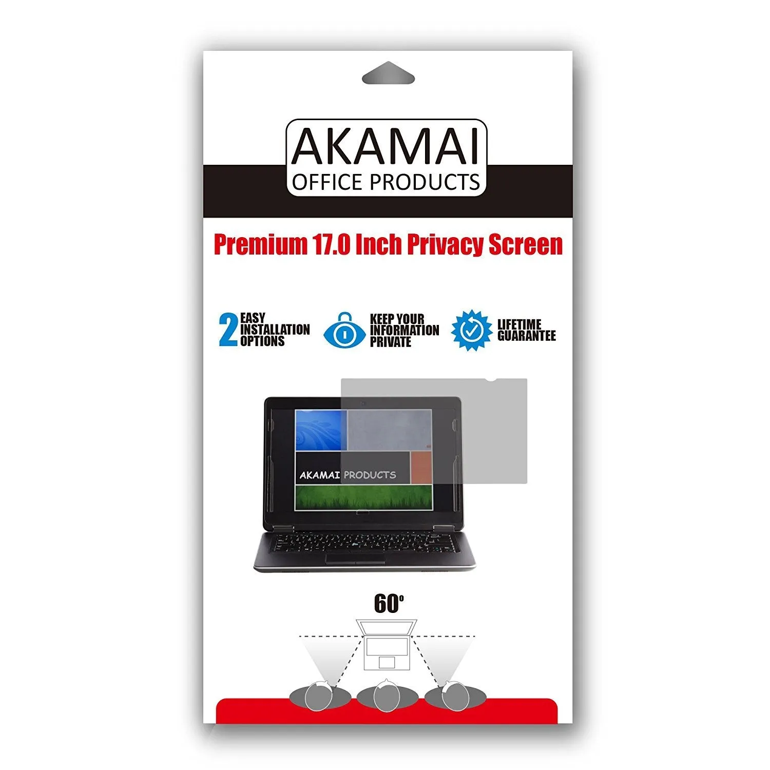 12.5 Inch (Diagonally Measured) Privacy Screen Filter for Widescreen Laptops