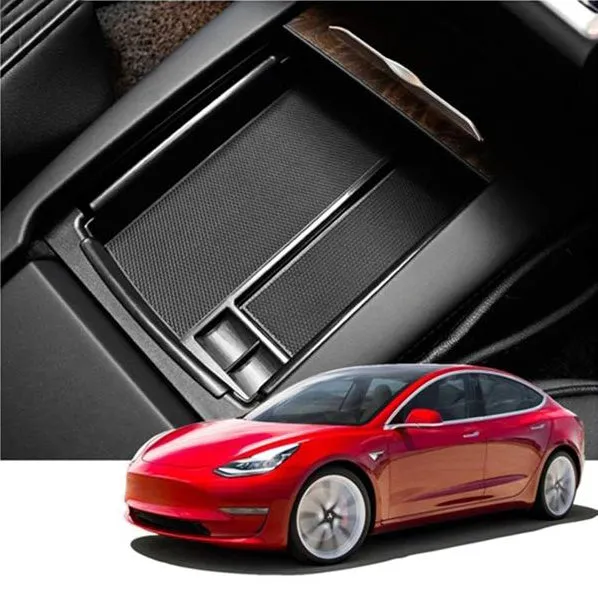 2017-2020 Tesla Model 3 & Y Center Console Organizer Insert Tray