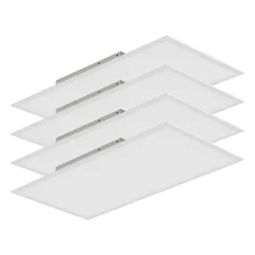 2x4 LED Panel Light - Selectable Wattage and CCT - 6300 Lumens - Dimmable - Pack of 4