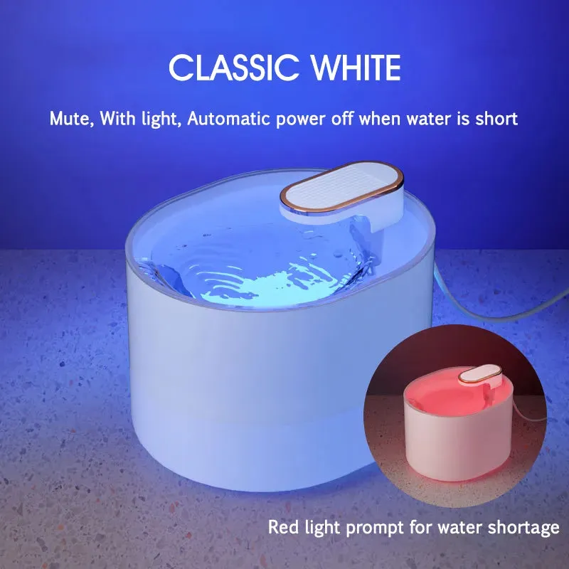 3L Automatic Pet Cat Drinking Fountain - USB Dogs Cats Electric Mute Water Feeder Bowl Drinking Dispenser Filter Pet Items