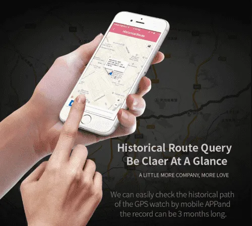 4G GPS Tracker Watch For Kids