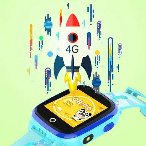 4G GPS Tracker Watch For Kids