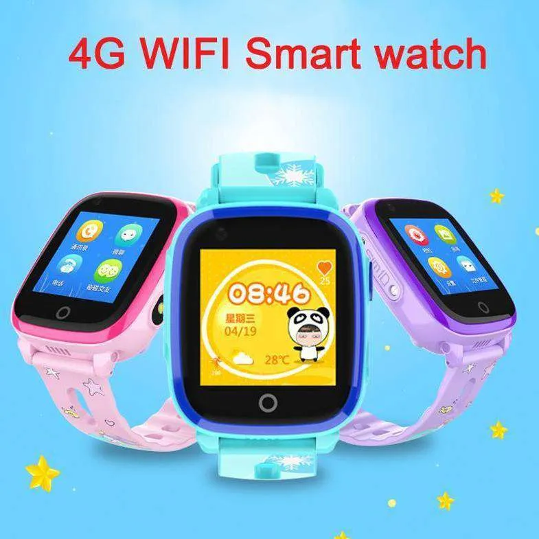 4G GPS Tracker Watch For Kids