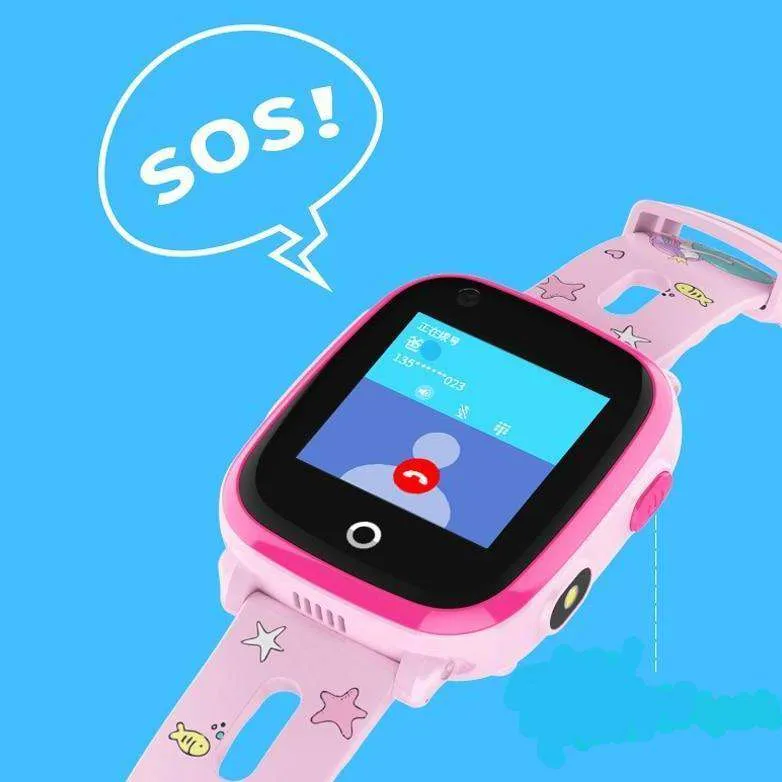 4G GPS Tracker Watch For Kids