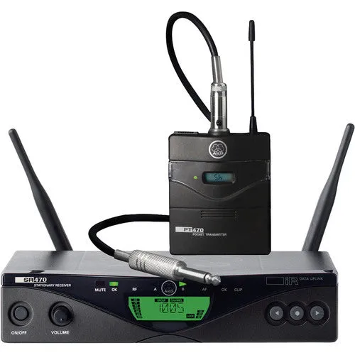 AKG WMS 470 Instrumental Set Wireless Instrument System (Band 8)