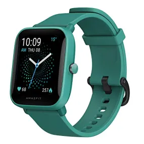 Amazfit Bip U Pro Smart Watch with Alexa Built-In for Men Women, GPS Fitness Tracker with 60  Sport Modes, Blood Oxygen Heart Rate Sleep Monitor, 5 ATM Waterproof, for iPhone Android Phone (Green)
