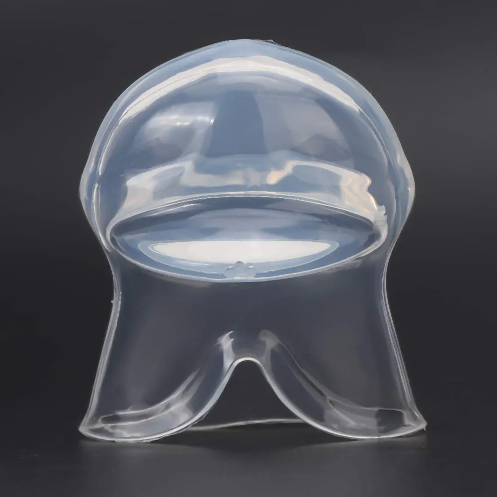 Anti Snoring, Snore Stopper Tongue Soft Transparent Apnea Night Guard Stop Snore Tongue Retainer For Breathing Aids & Nasal Strips For Throat Snoring Soft Sleep Aid