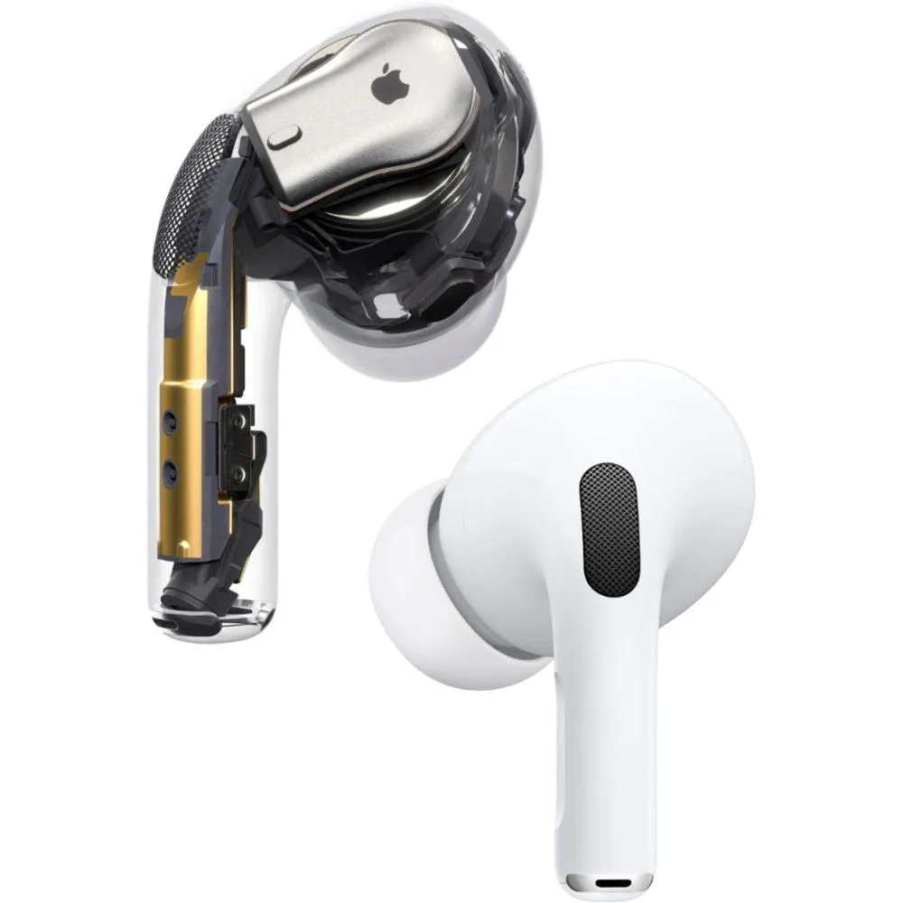 Apple AirPods Pro with Magsafe Charging Case - White (Refurbished)