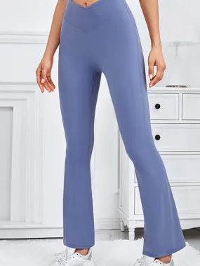Ashleigh Blue Cross Waist Yoga Leggings
