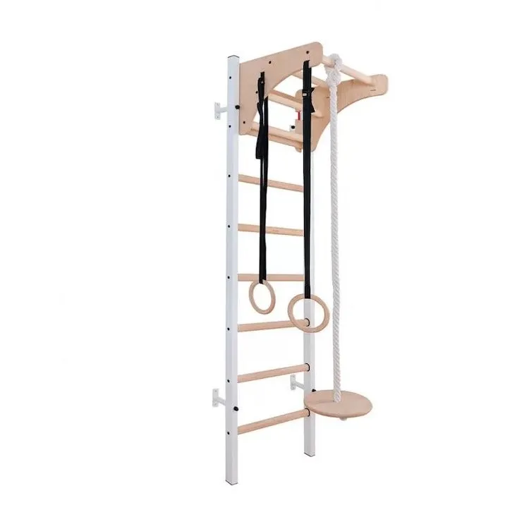 BenchK Series 2 211   A076 Swedish Ladder for Kids With Gymnastic Accessories
