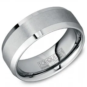 Beveled Edge Tungsten Band