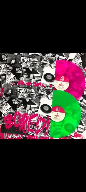 BORED - BACK FOR MORE (GREEN COLOURED) VINYL