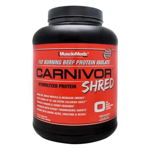 Carnivor Shred Chocolate 56 Servings By Muscle Meds