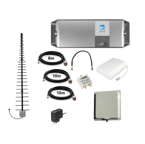 Cel-Fi GO Optus signal Repeater for building & sites with Indoor Wall Antenna
