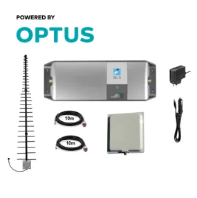 Cel-Fi GO Optus signal Repeater for office & stadium with Indoor MARS Antenna