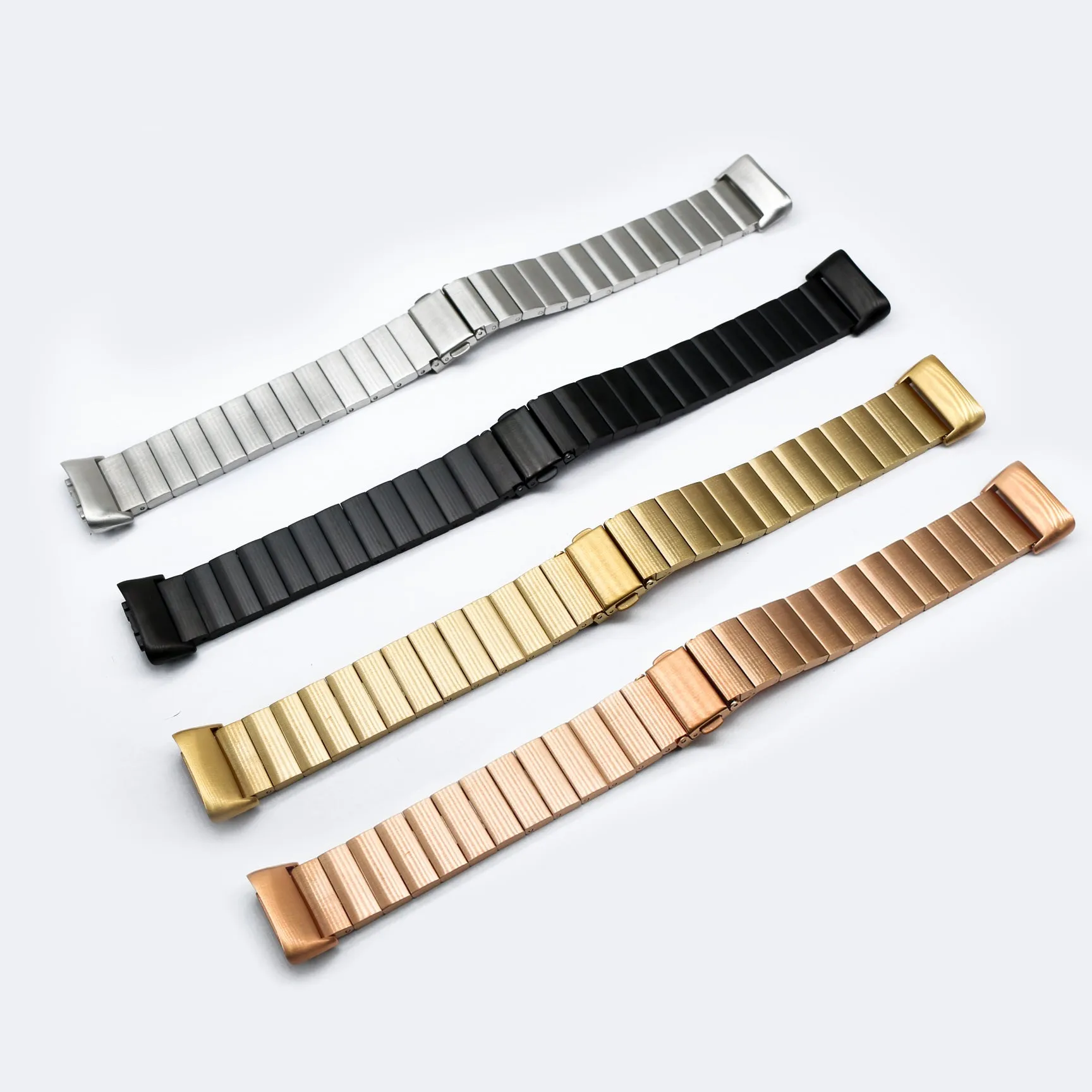 Ceramic Stainless Steel Fitbit Charge 5 / 6 Bands