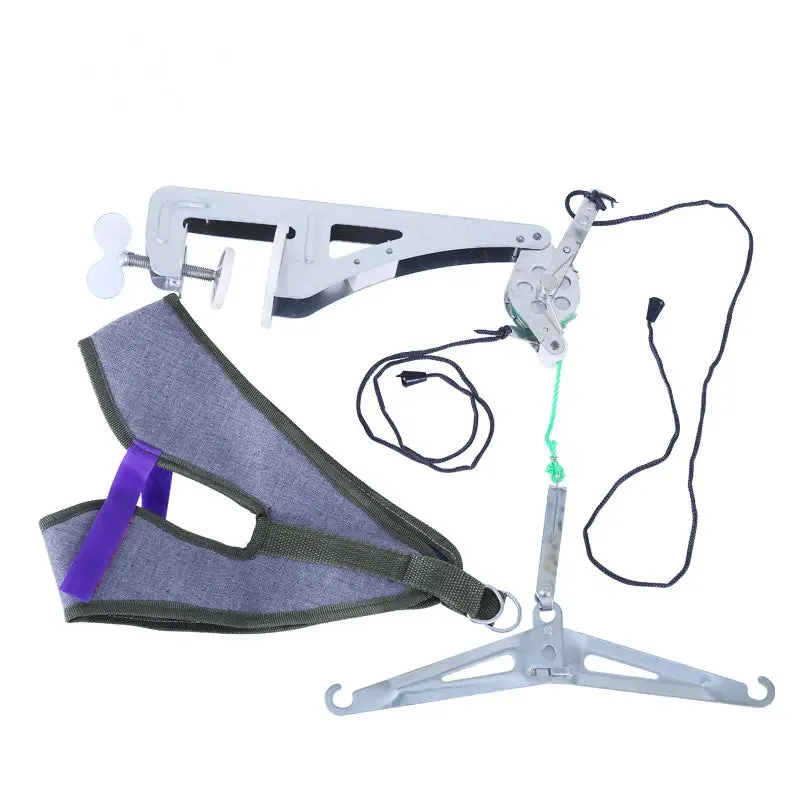 Cervical Neck Traction Device Stretcher Over The Door for Home Physical Therapy, Relieve Shoulder Head Pain