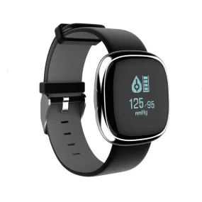 Classic Smart Watch Blood Pressure Heart Rate Monitor Smart Bracelet with Pedometer Sleep Fitness Tracker for Android IOS Smartphone