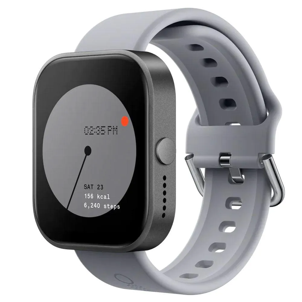 CMF Watch Pro D395 Smart Watch (40mm - GPS) Dark Gray Aluminum Case With Dark Gray Silicone Strap