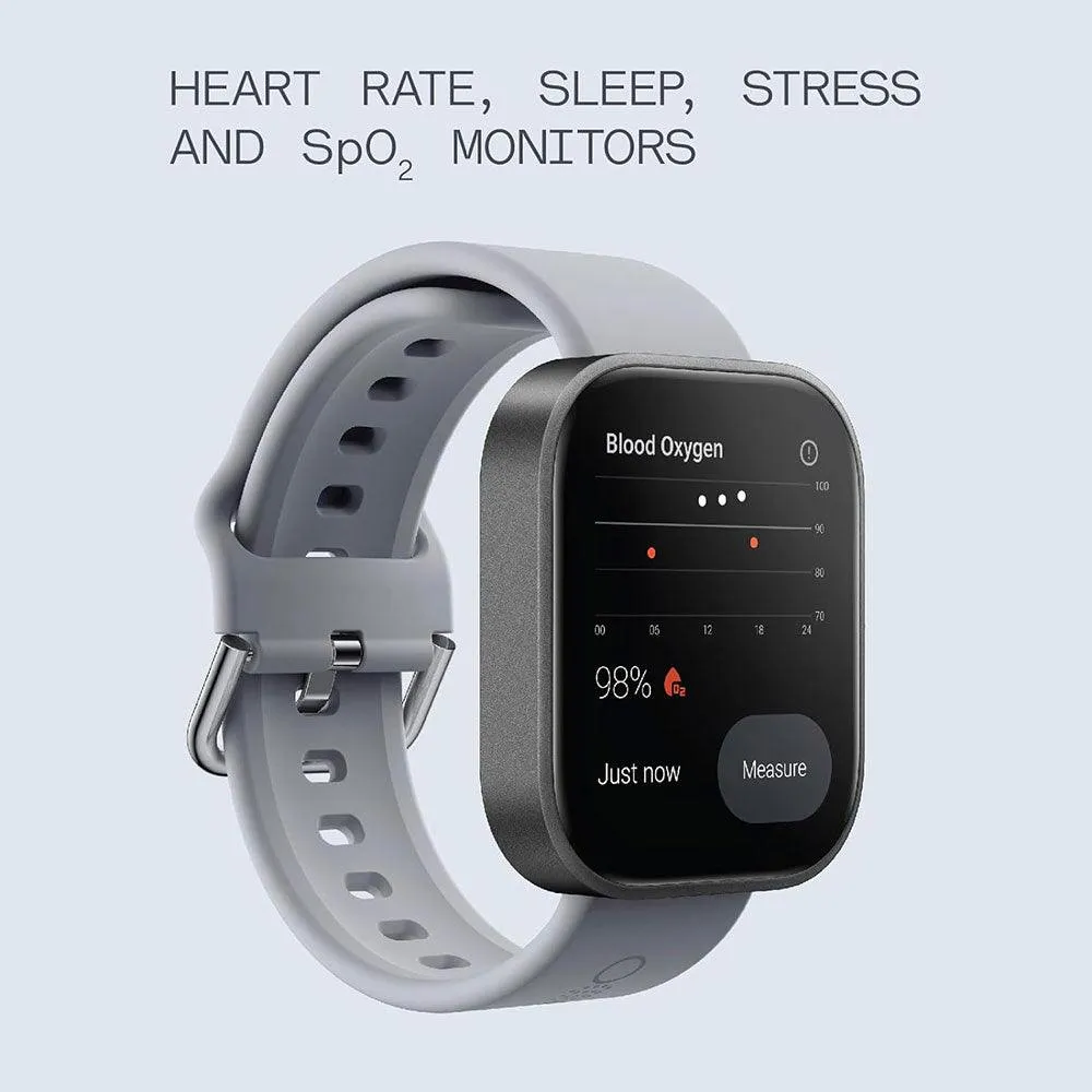 CMF Watch Pro D395 Smart Watch (40mm - GPS) Dark Gray Aluminum Case With Dark Gray Silicone Strap