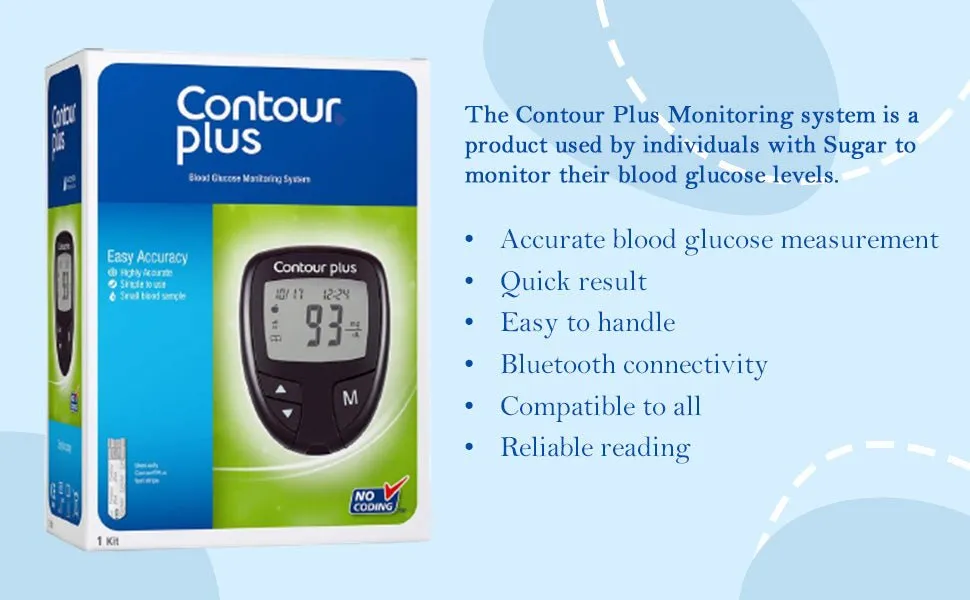 Contour Plus Blood Glucose Monitoring System