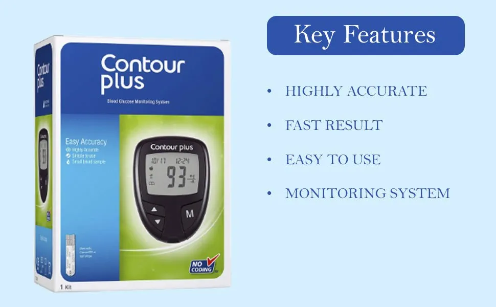 Contour Plus Blood Glucose Monitoring System