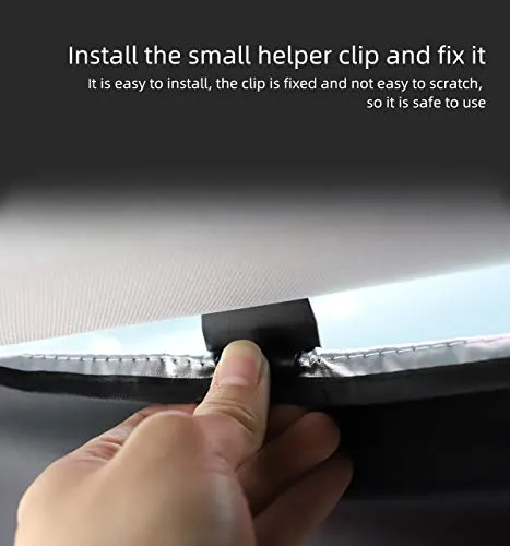 Custom Tailored Rear Passenger Window Privacy Shades for the Tesla Model Y