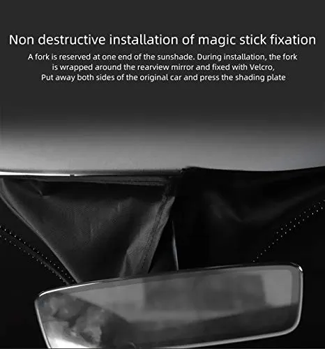 Custom Tailored Rear Passenger Window Privacy Shades for the Tesla Model Y