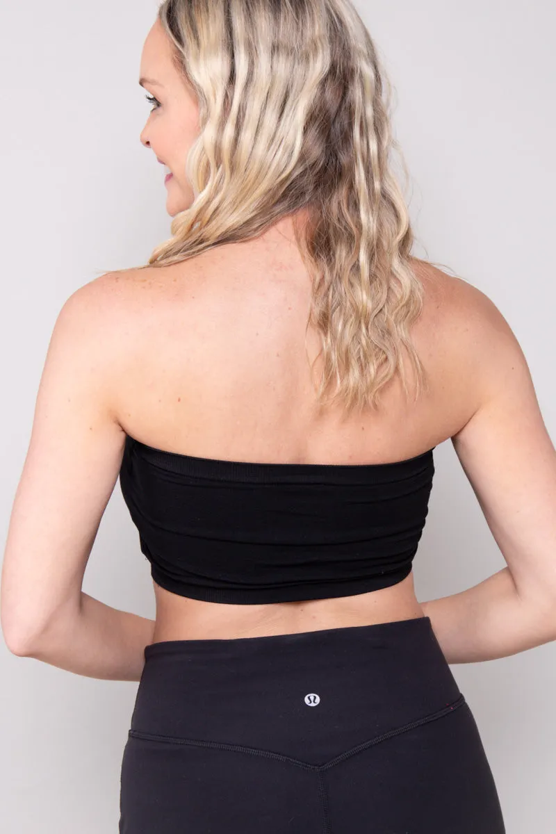 Dara Bandeau Top - Black