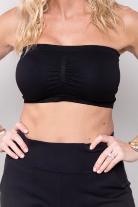 Dara Bandeau Top - Black