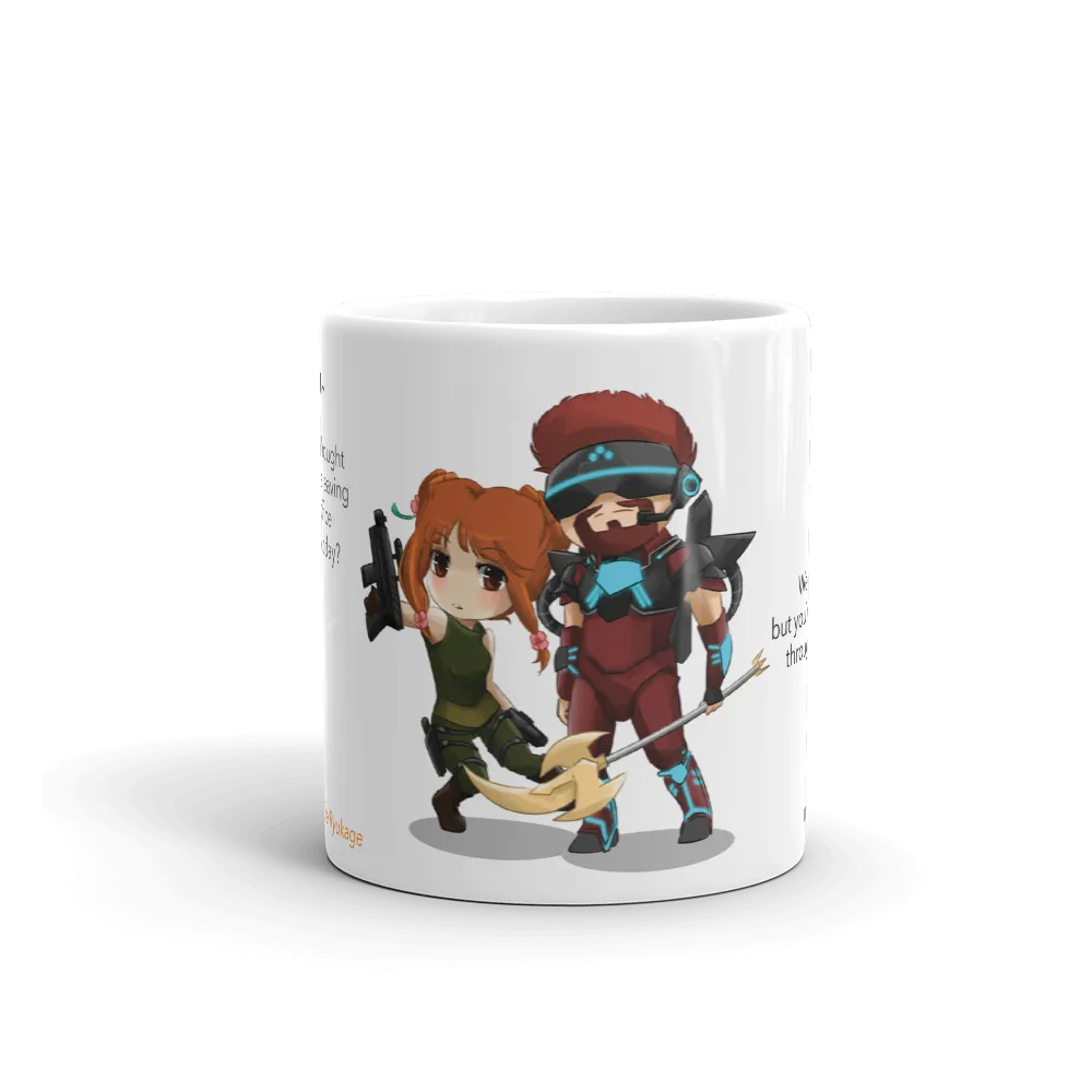 Dark Office Humor Mugs (Dutch & Naomi)
