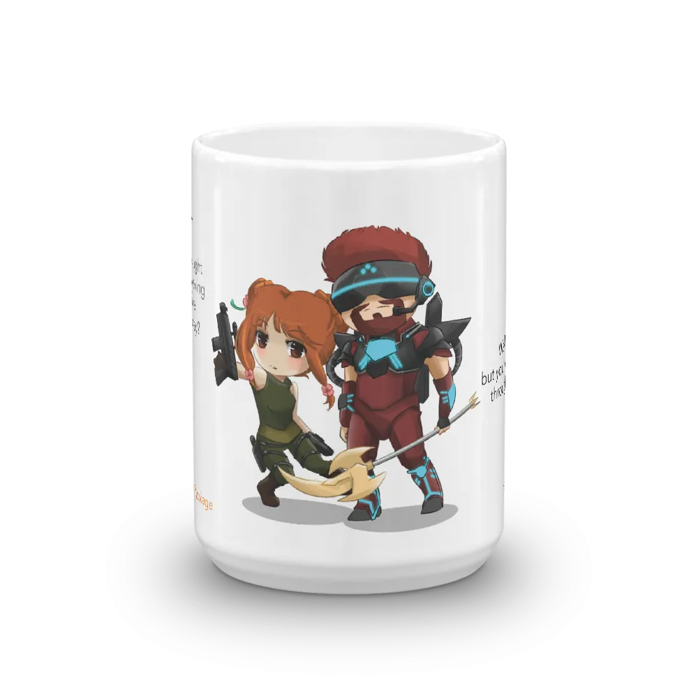 Dark Office Humor Mugs (Dutch & Naomi)