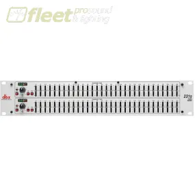 DBX Dual Channel 31-Band Graphic Equalizer