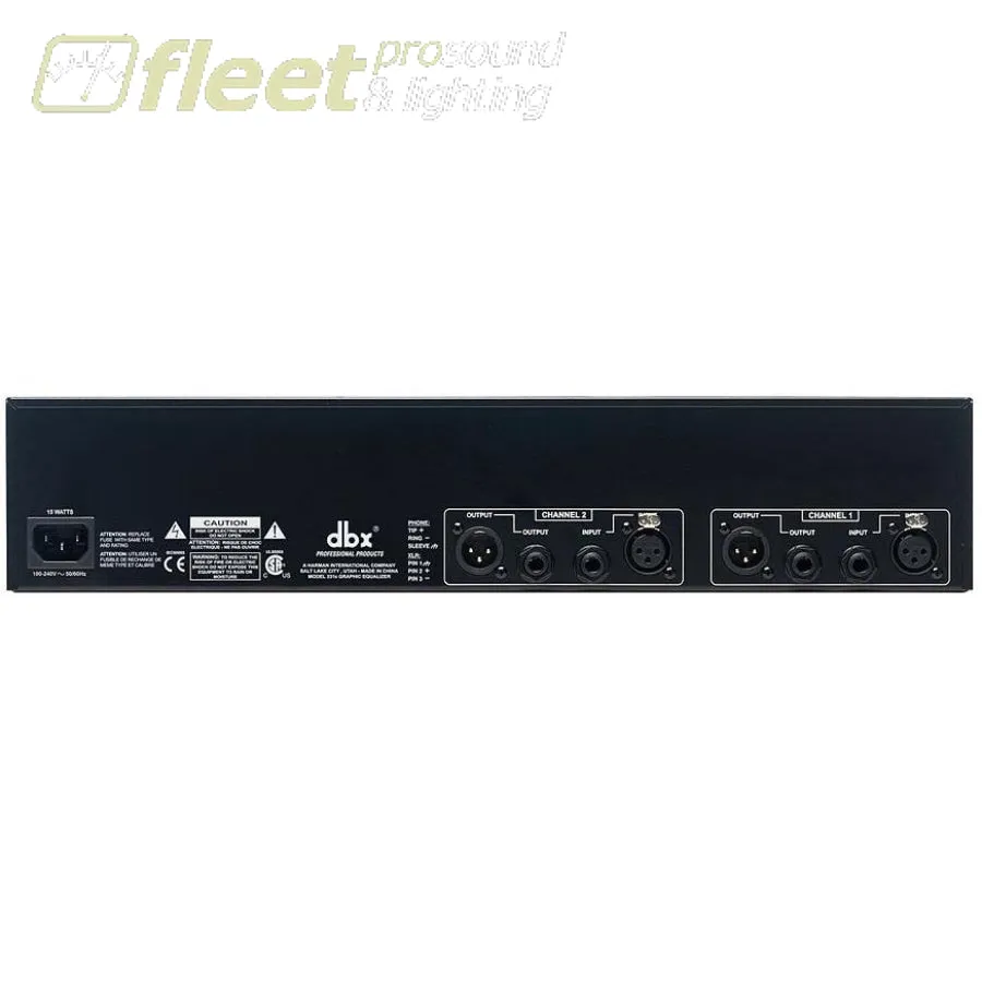 DBX Dual Channel 31-Band Graphic Equalizer