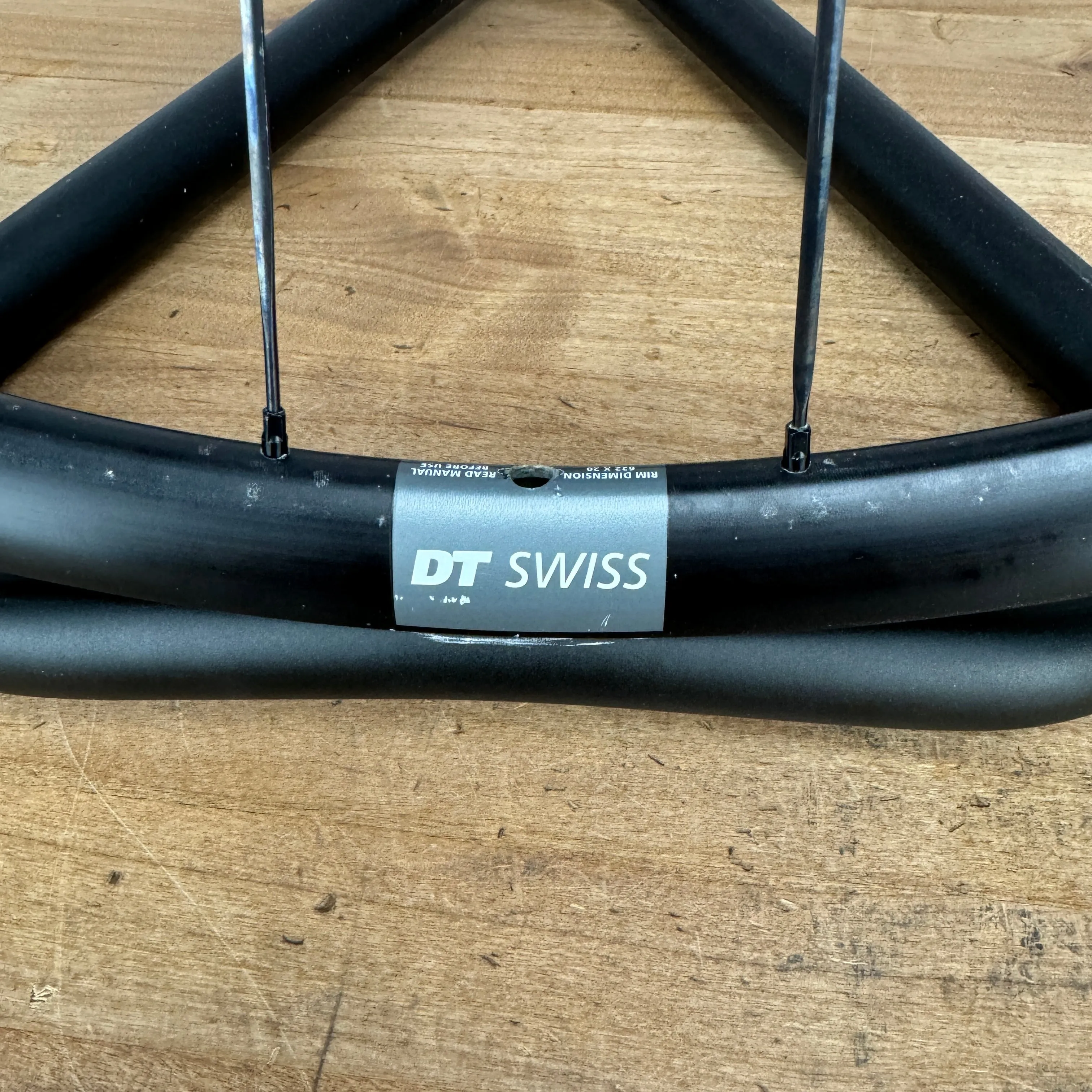 DT Swiss E1850 Spline 23 Alloy Tubeless Disc Brake Wheelset 700c 1818g
