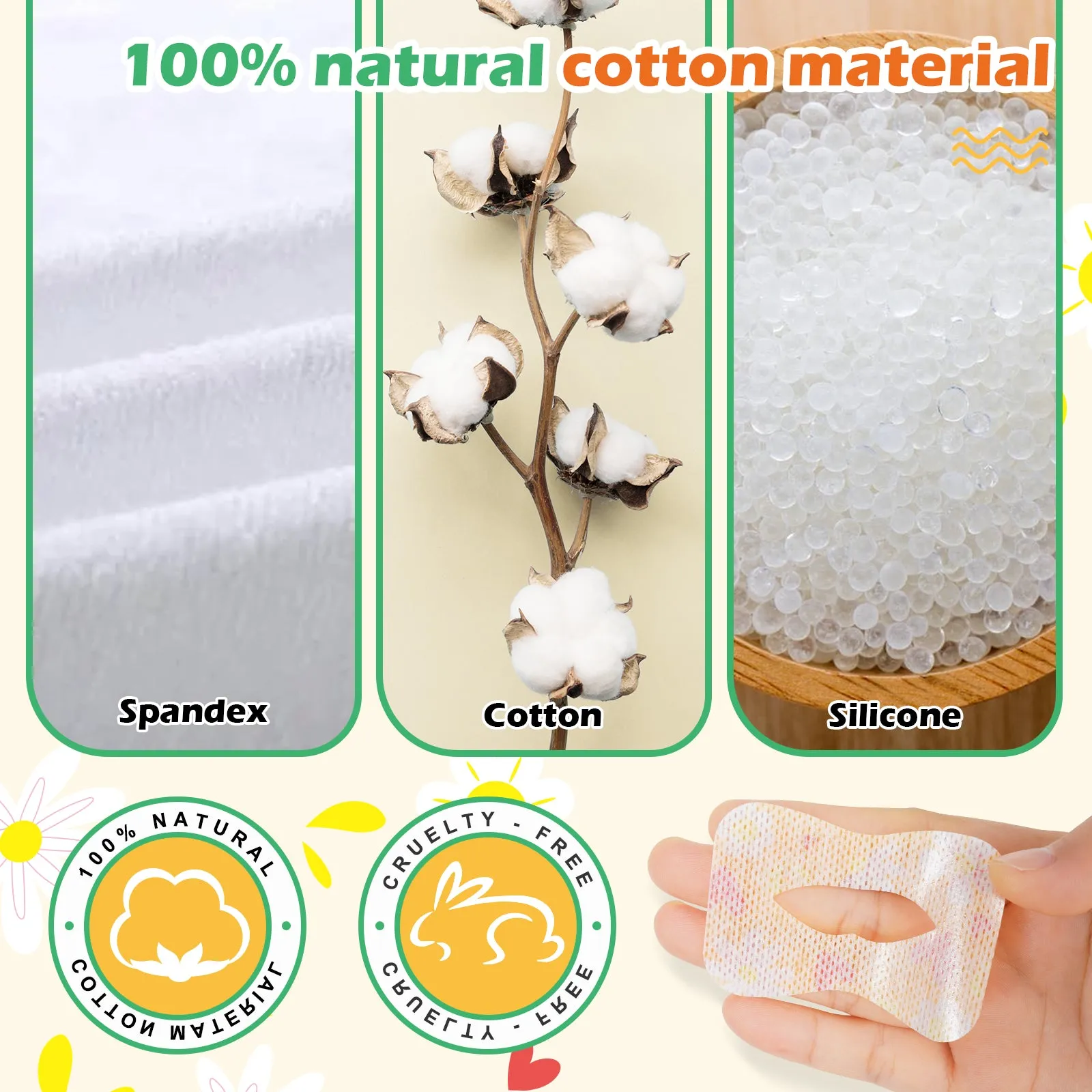 Elaimei Kids Sleep Strips, Nasal Breathing Support
