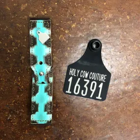 Embossed Leather Apple Watch Band - Small #16391