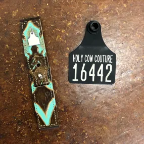Embossed Leather Apple Watch Band - Small #16442