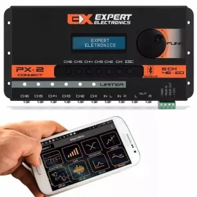 Expert Electronics PX2 Connect Bluetooth 6 CH Equalizer Digital Audio Processor