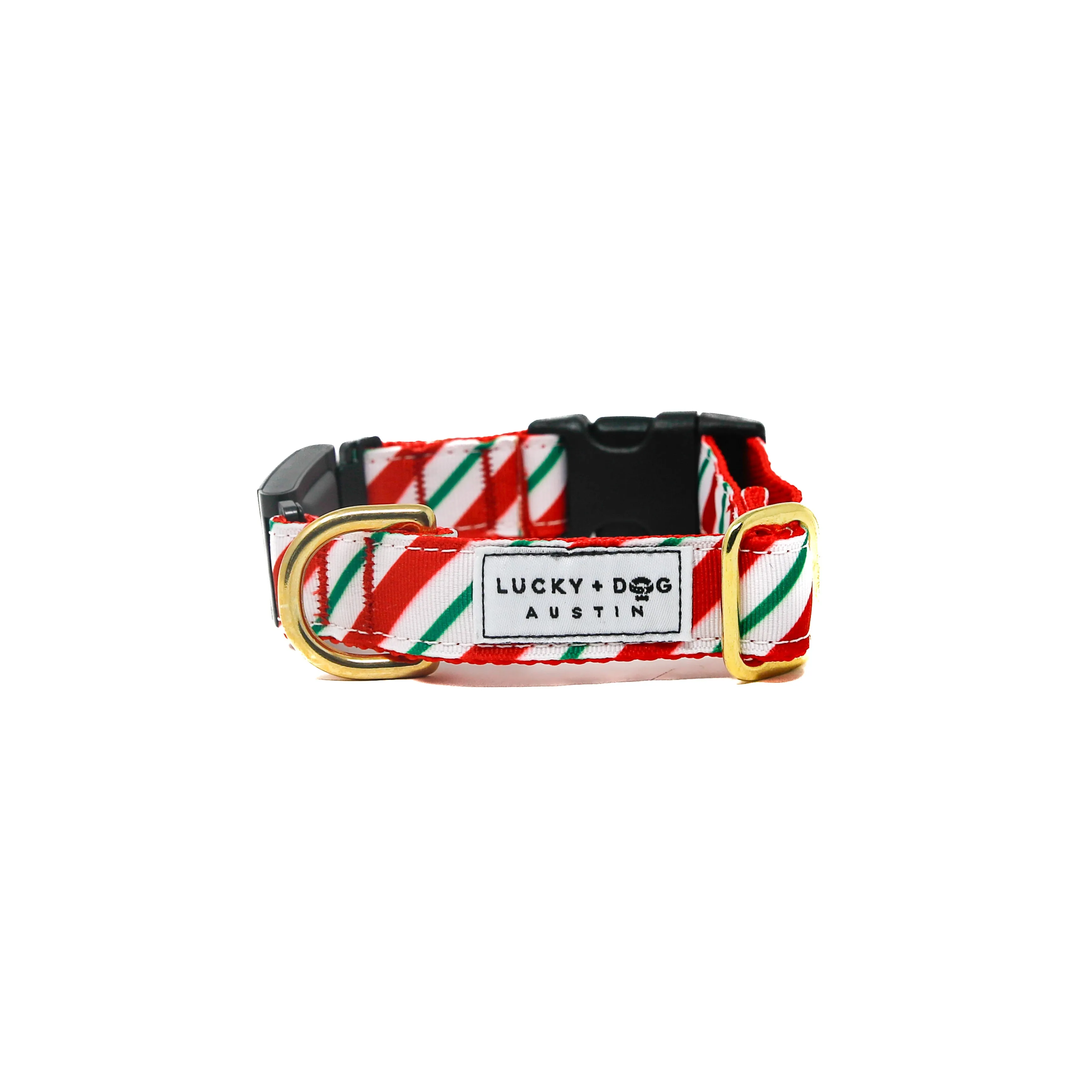 Fi Collar Band - Candy Cane Stripe