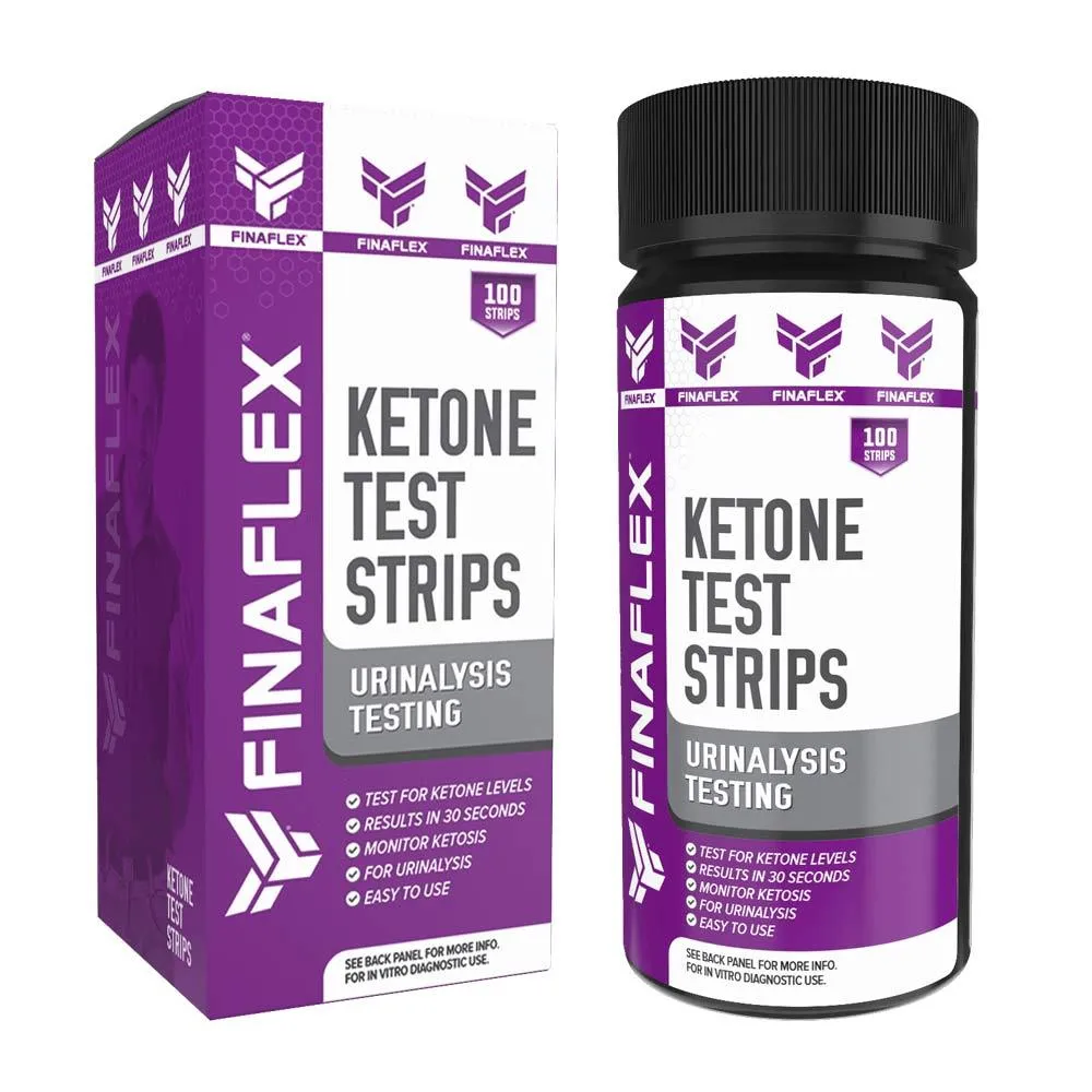 Finaflex Ketone Test Strips 100 Count