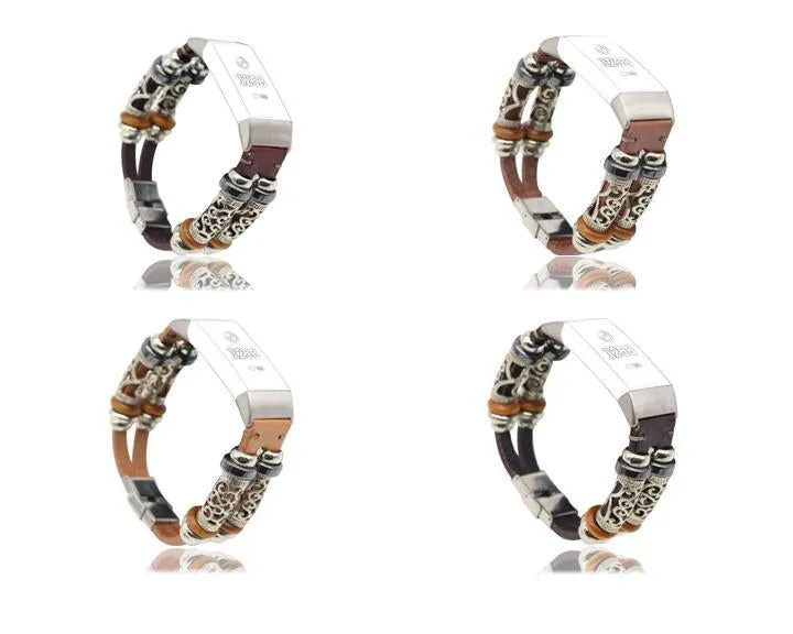Fitness Tracker Replacement Leather Wristband Band Strap Bracelet For Fitbit Charge 3 4 wearable devices smartwatch |Smart Accessories|