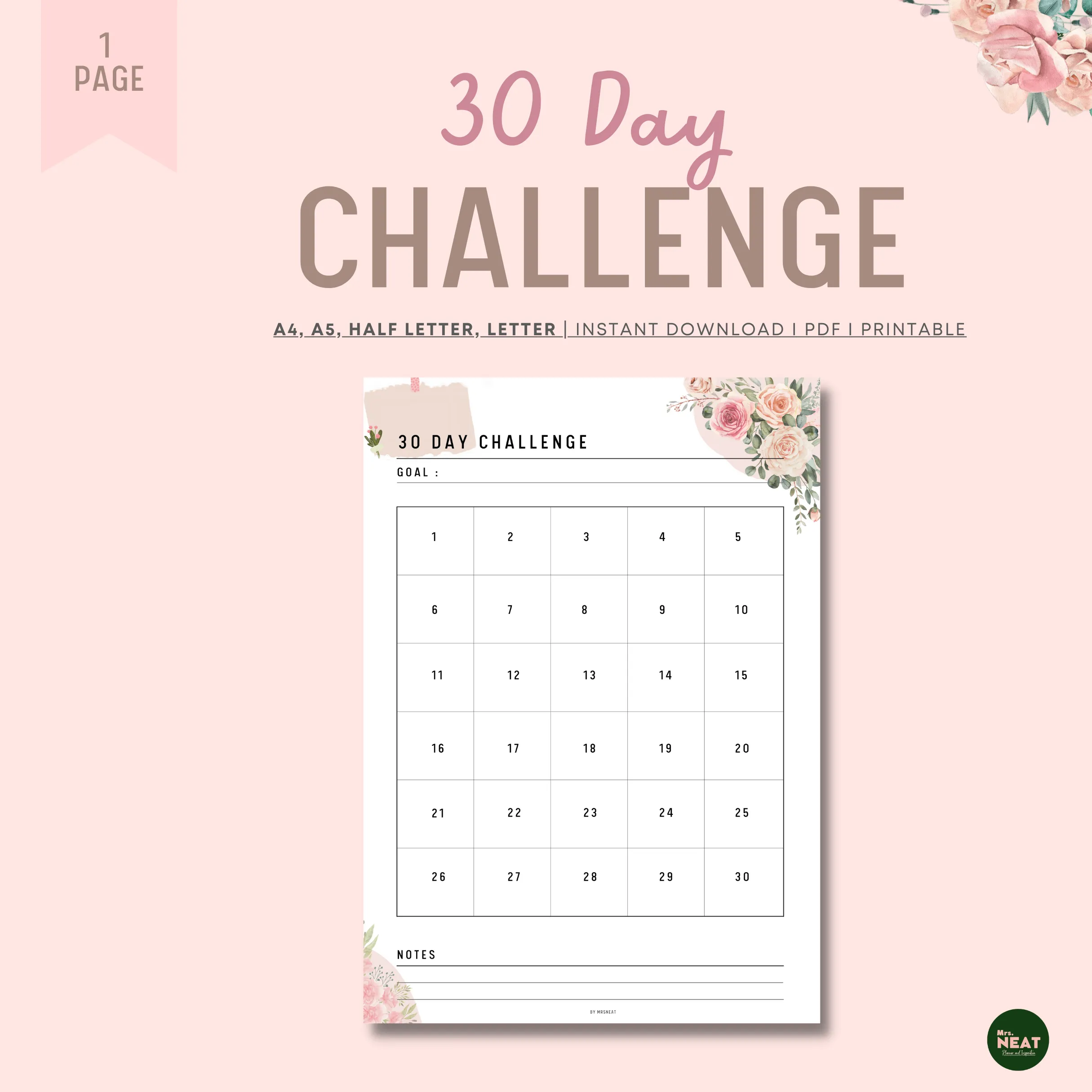 Floral 30 Day Challenge - M048