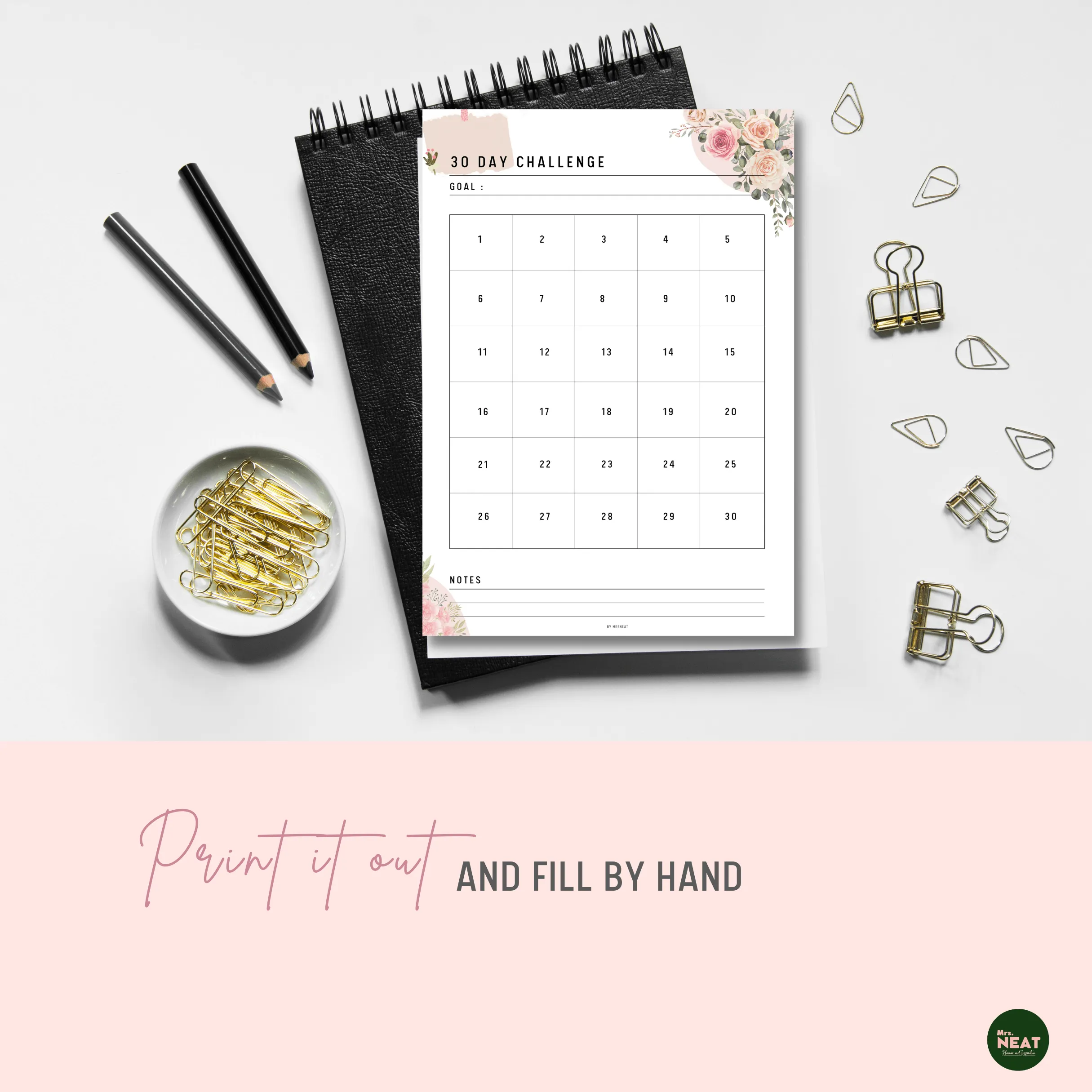 Floral 30 Day Challenge - M048