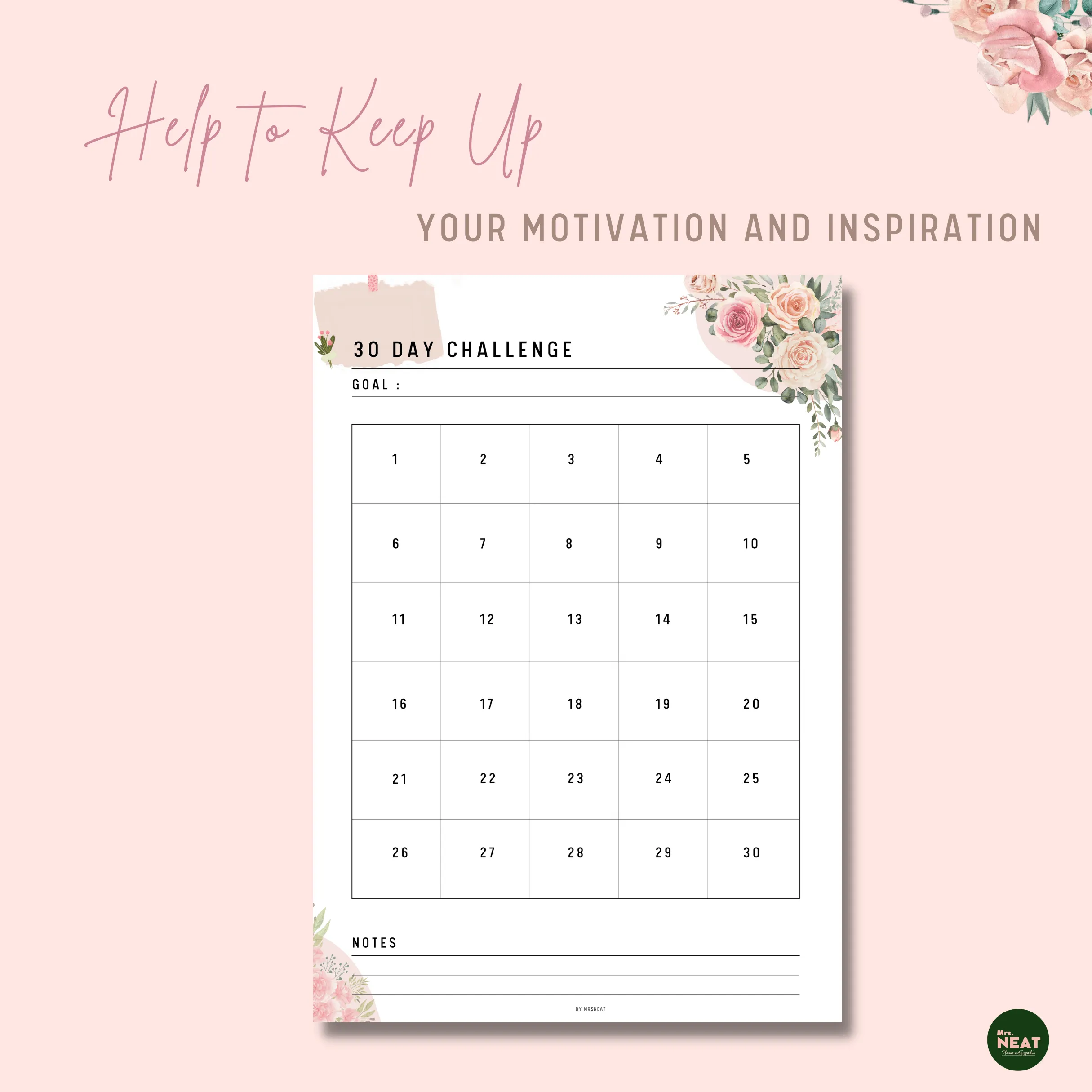 Floral 30 Day Challenge - M048