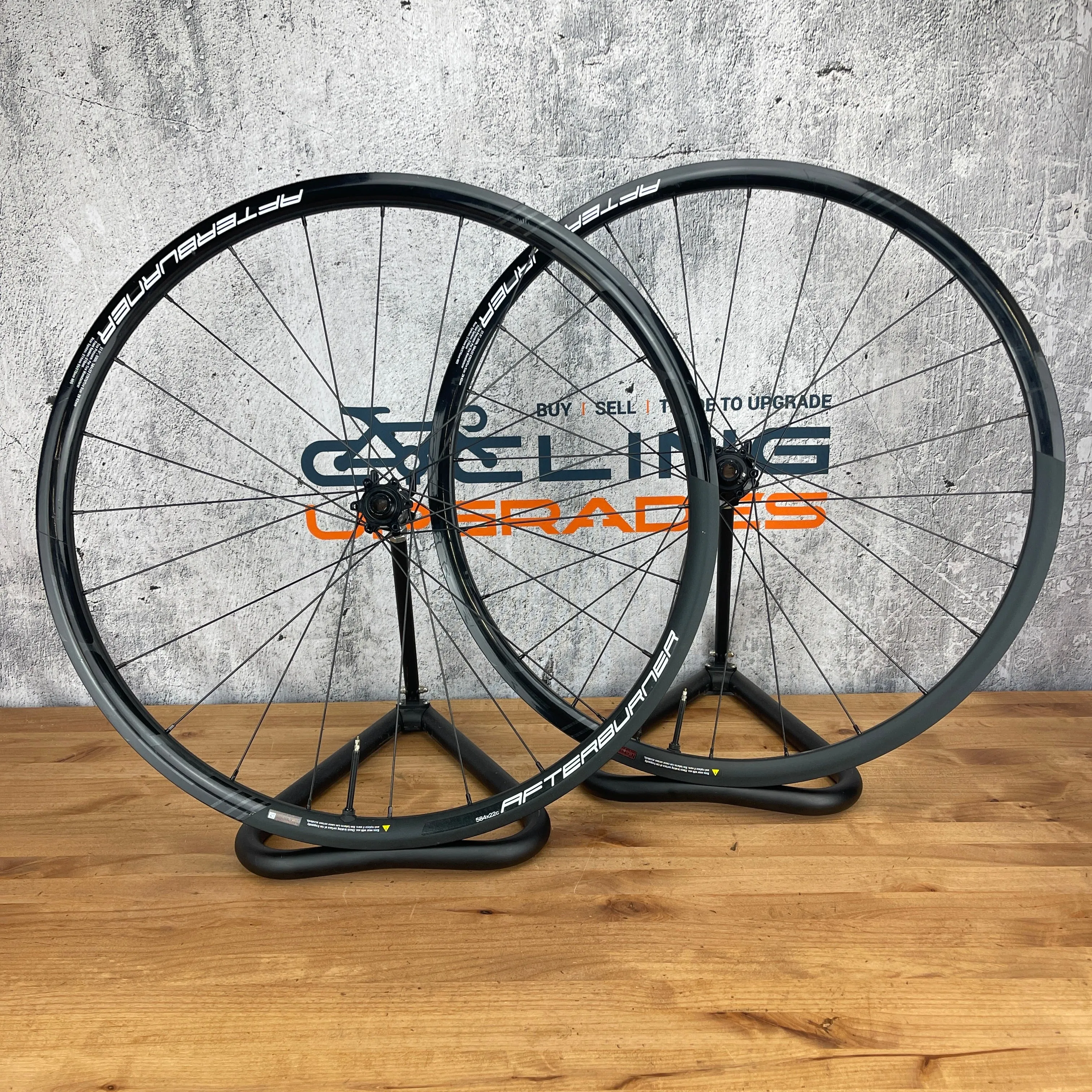FSA Afterburner Alloy Tubeless Wheelset 27.5" 650b Disc Brake 1743g i23 Gravel