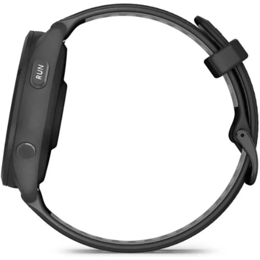 Garmin Forerunner 265 GPS Running Smartwatch - Black/Powder Grey