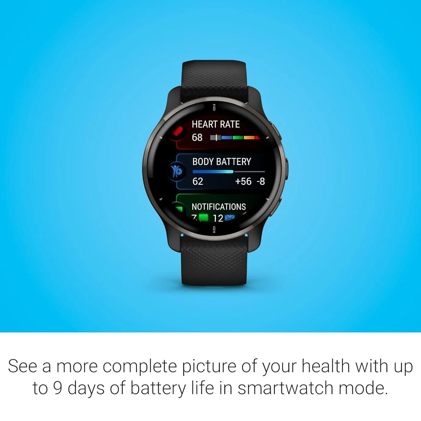 Garmin Venu 2 Plus GPS Smartwatch  (Refurbished)